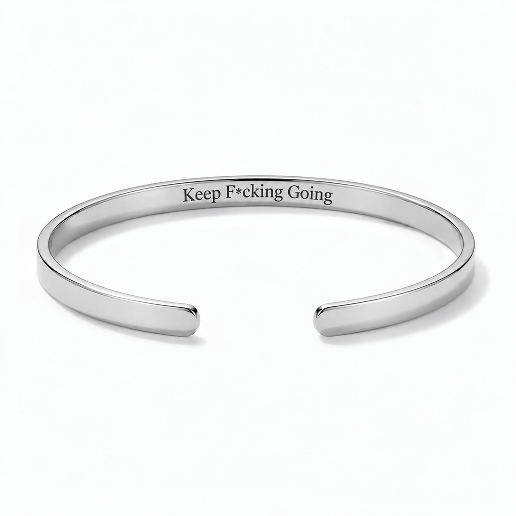 Keep F*cking Going Bracelet | Empowerment Jewelry for Women  Jewelry